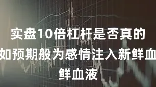 实盘10倍杠杆是否真的能如预期般为感情注入新鲜血液