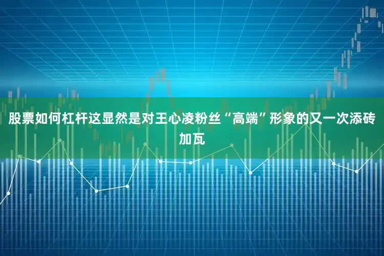 股票如何杠杆这显然是对王心凌粉丝“高端”形象的又一次添砖加瓦